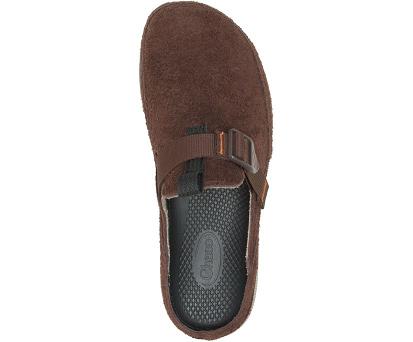 Pantuflas Chacos Hombre Paonia Clog Marrones Oscuro España YLUS58467